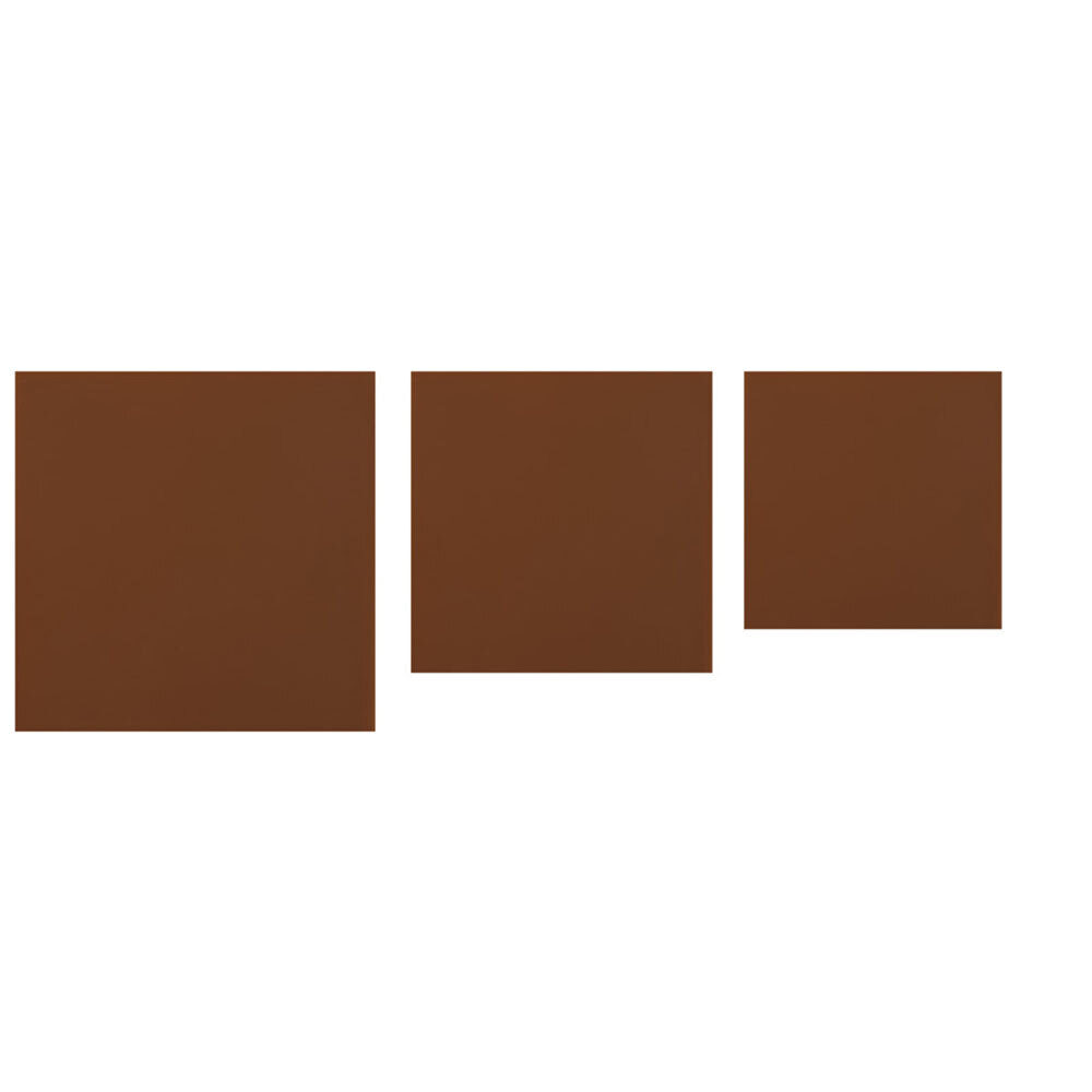 X140PC DECOARATION SET SQUARE BROWN CHOCOLAT 34771