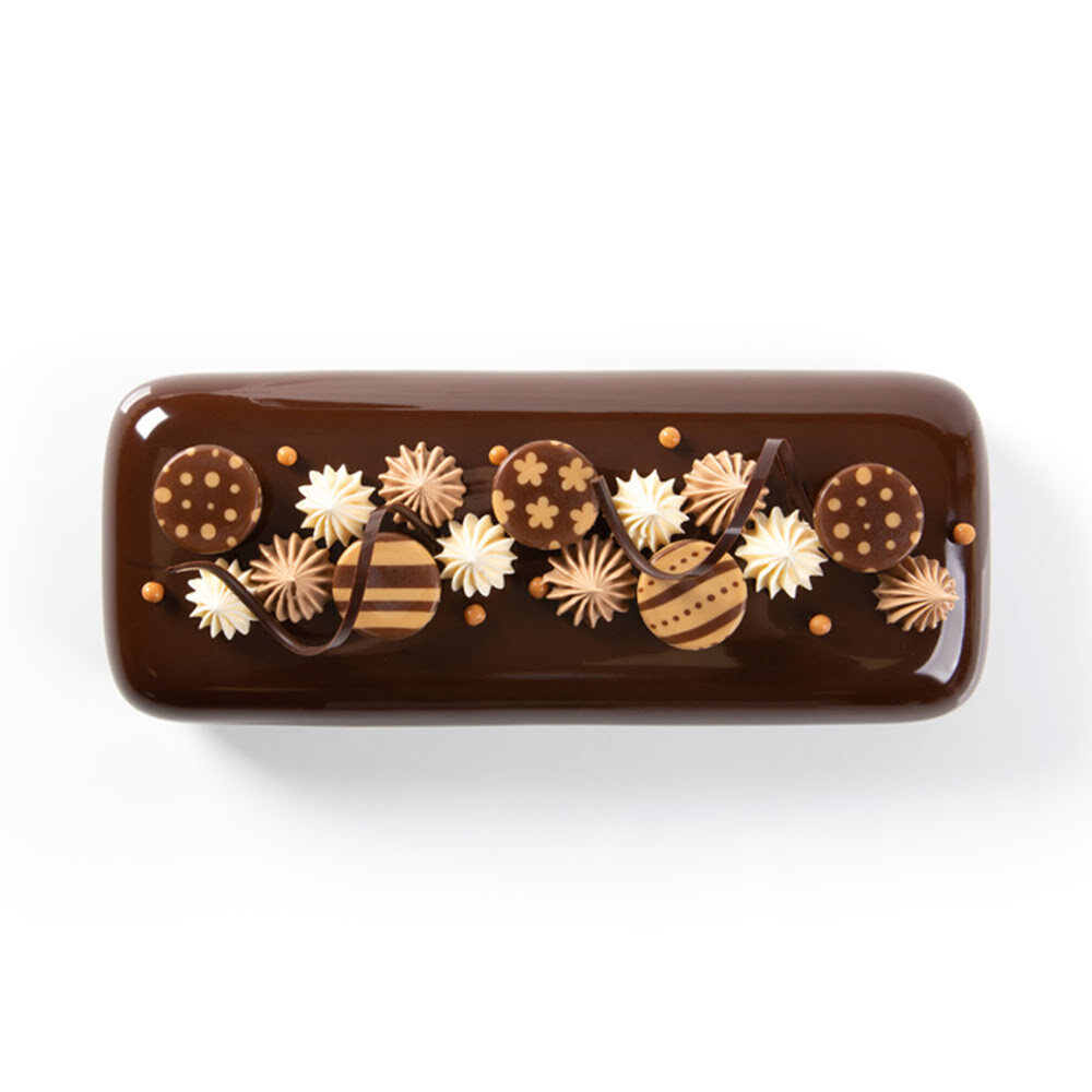 X175PC ASSORTMENT BROWN ROUNDS D.3CM CHOCOLATE 35017
