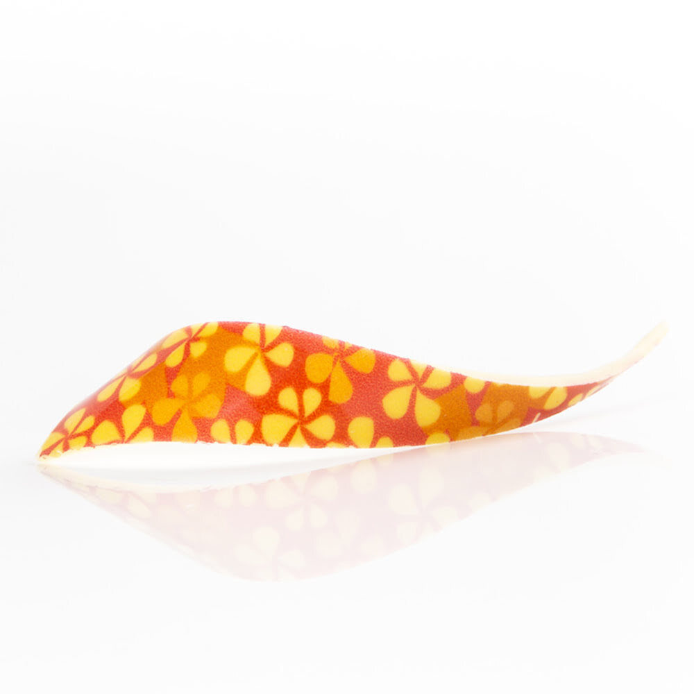 X69PC CURL SUMMERFLOWER YELLOW/RED L9CM CHOCOLATE 35842