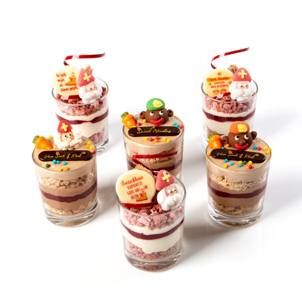 X96ST PLAATJE SAINT NICOLAS AFGEROND L.5 X 1,5CM CHOC.36734