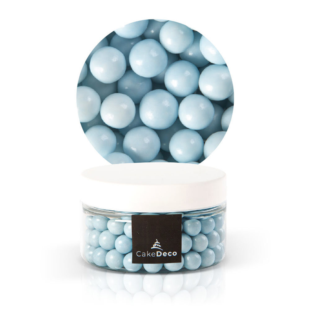 C/24PCS. SOFTPEARLS SKY BLUE 39113 CAKE DECO 1CM 80G