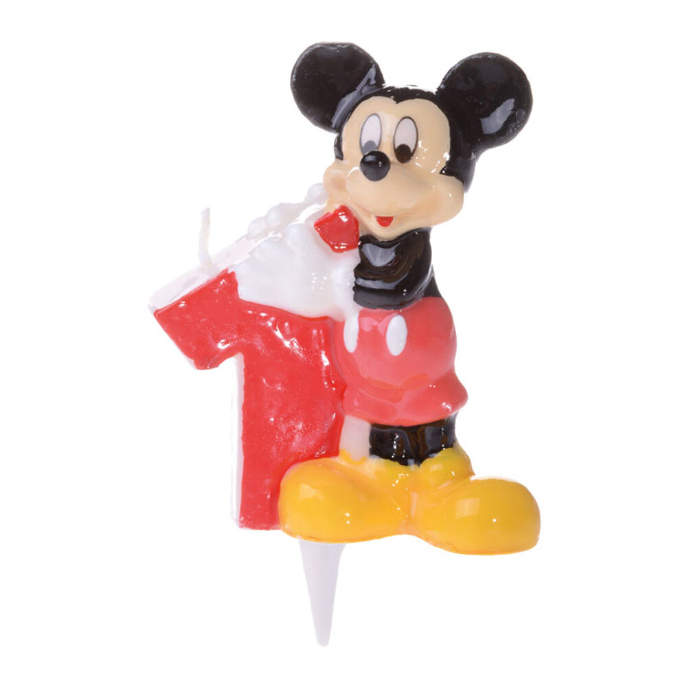C/6PC.MICKEY BOUGIE NR 1    40111%
