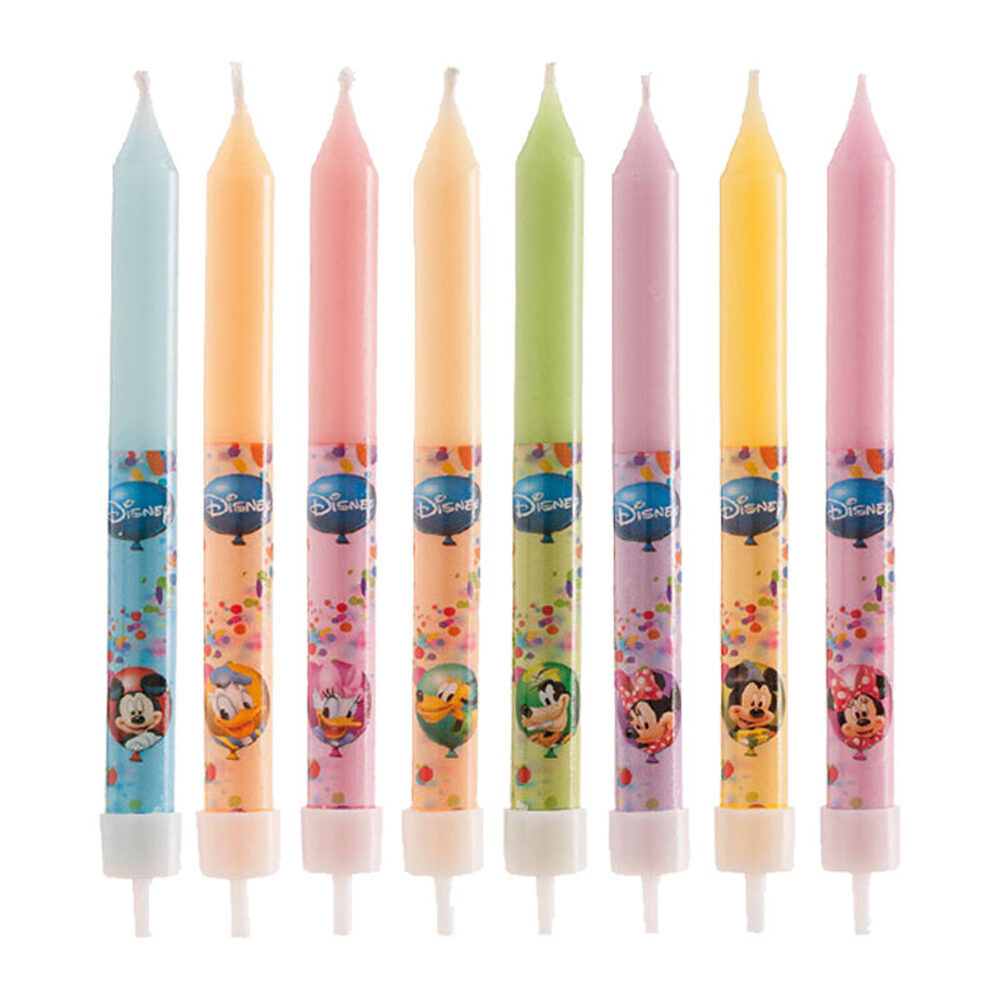 C/12 BLISTERS CANDLE MICKEY AND FRIENDS H9CM 40557