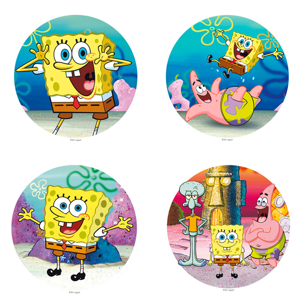 C/ 12 PC. SPONGE BOB HOSTIE 40531%