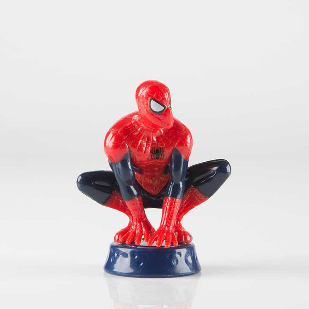 X6PC SPIDERMAN FIGURES H8CM PLASTIC