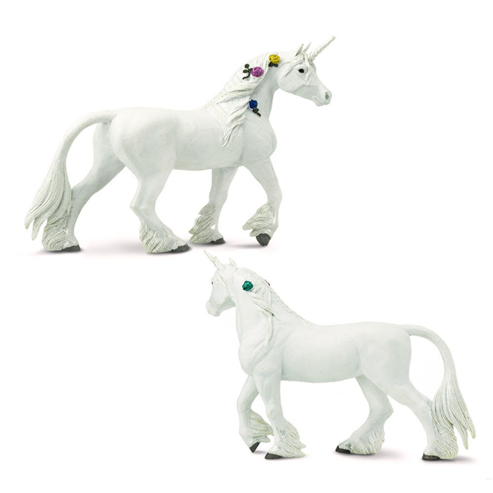 X2PC UNICORN FIGURES L14X11,5CM PLASTIC 41033