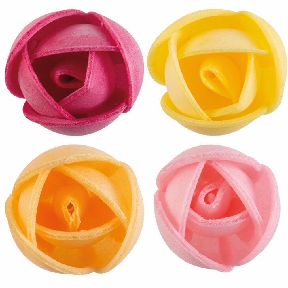 X50PC ASSORTMENT ROSES SHANNON D.2,7 H.3CM WAFER 49005