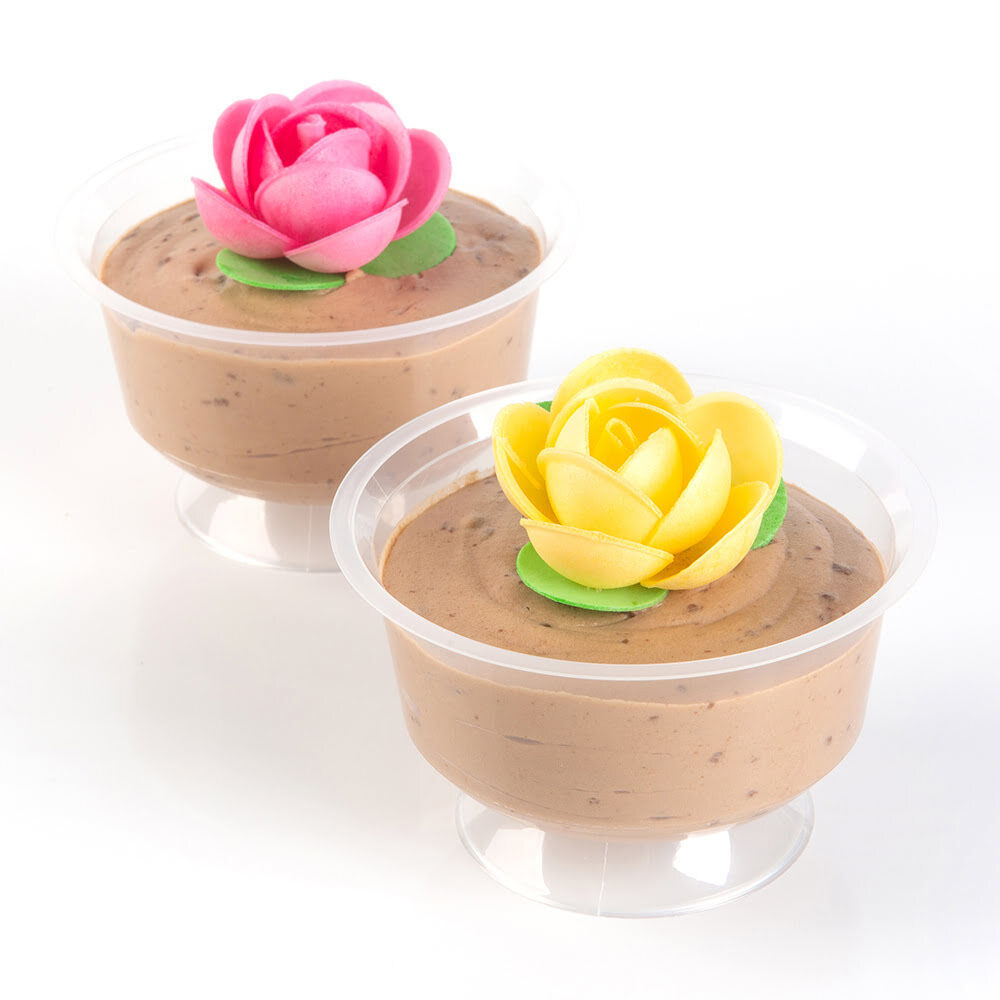 X50PCS GAMME ROSES SOPHIE D.5CM HOSTIE 49009