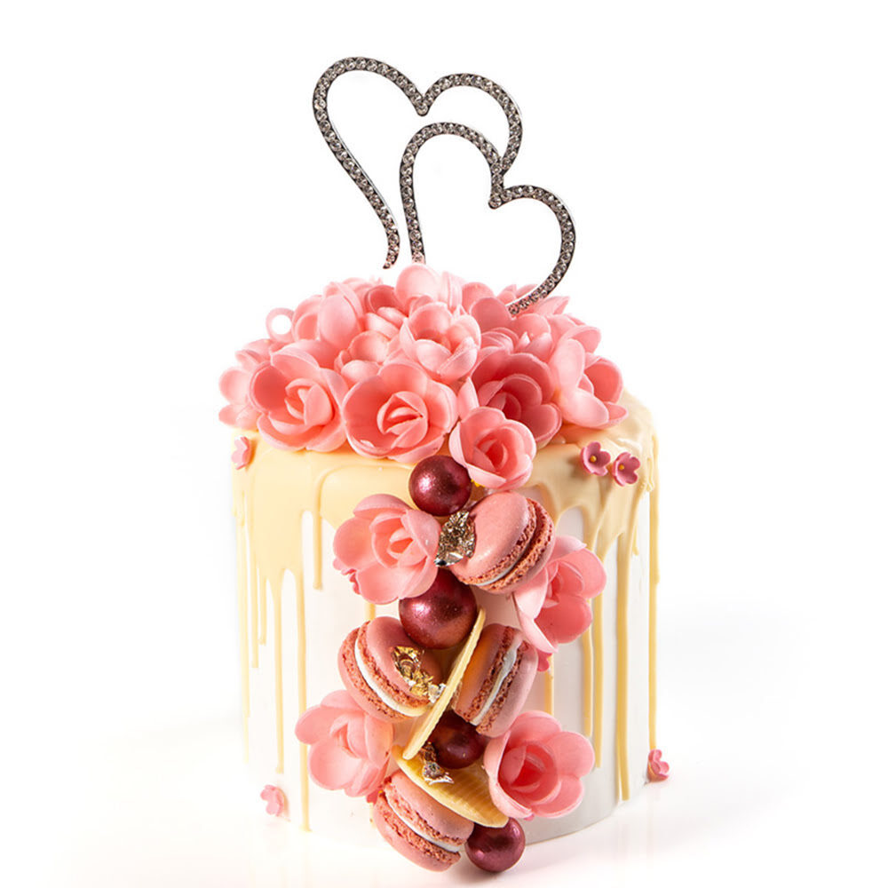X50 PINK ROSE LOLA D.3CM WAFER 49347