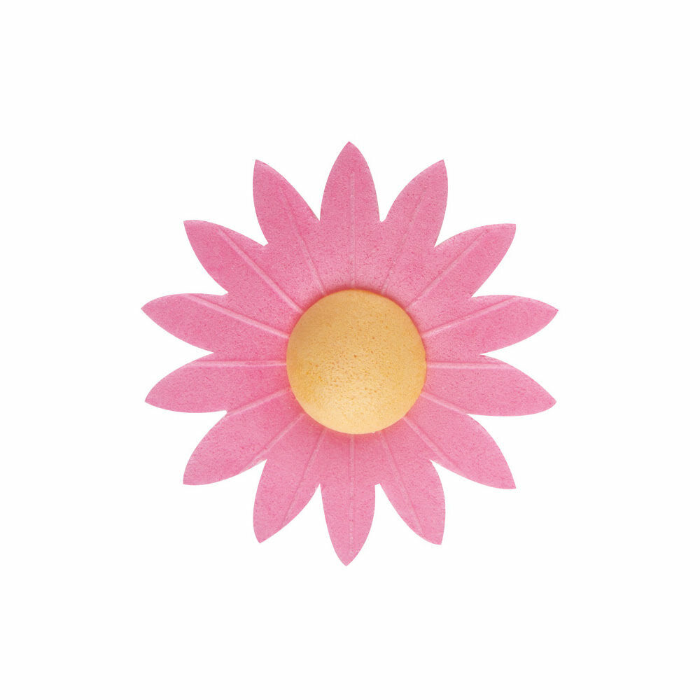 X100PC MARGUERITE ROSE D.4,5CM AZYME 49361