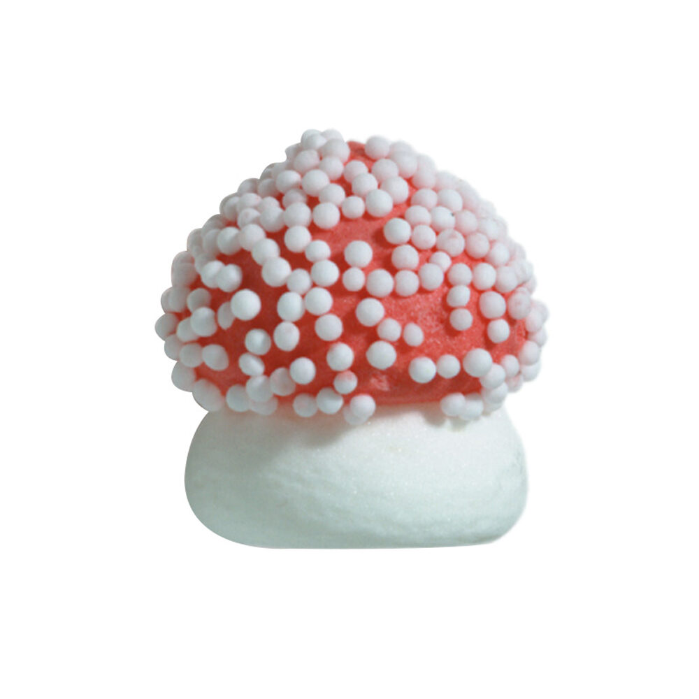 X 180PCS MUSHROOM RED 21MM 51321