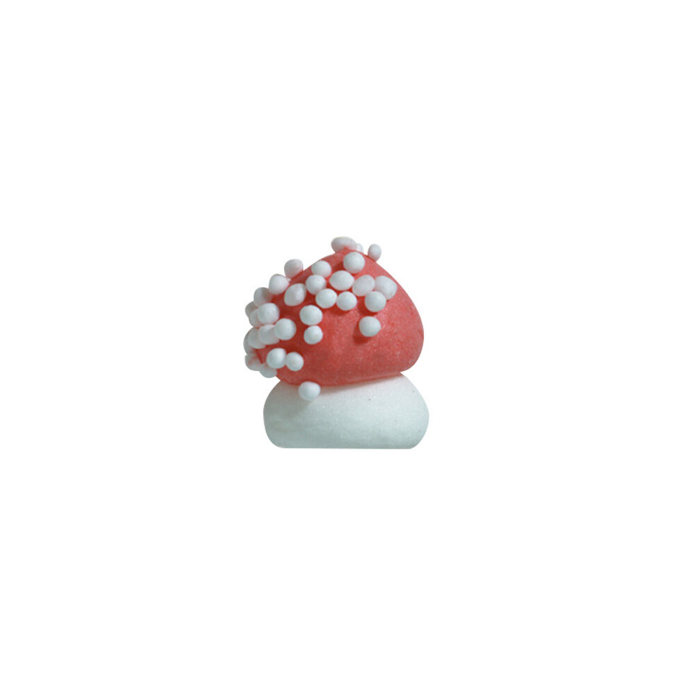 C/ 960PC  RED SUGAR MUSHROOMS  13MM 51330