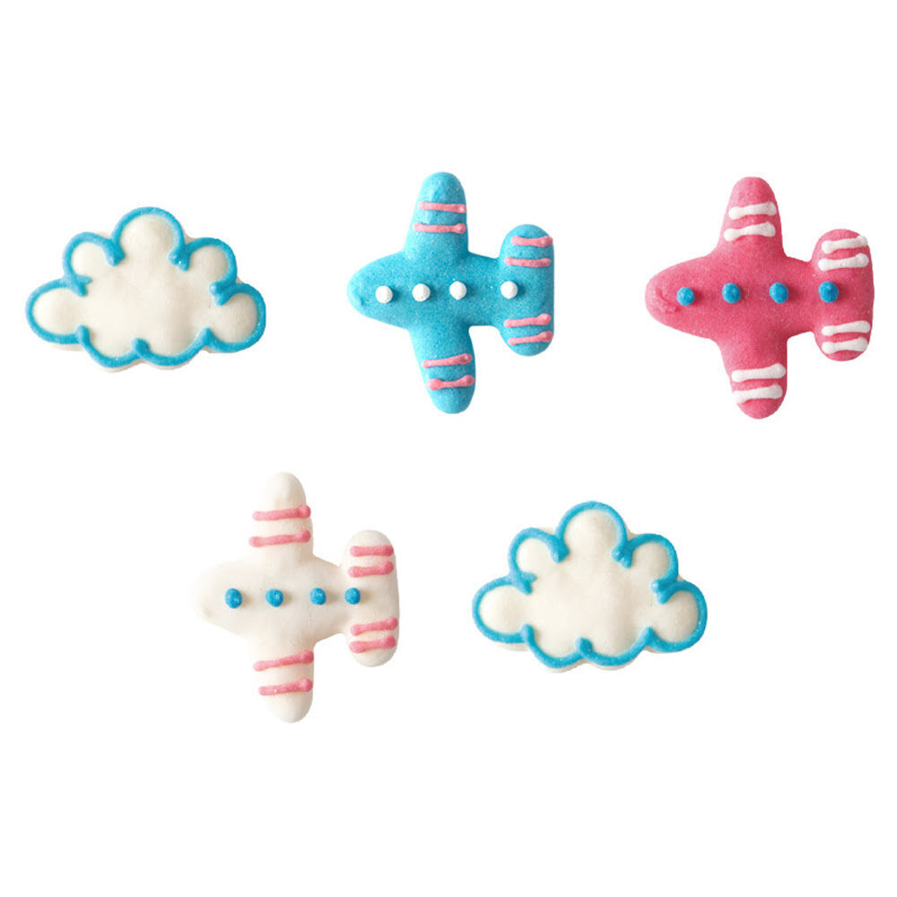 X240ST ASSORTIMENT VLIEGTUIG / WOLK D.2,5CM SUIKER 51768