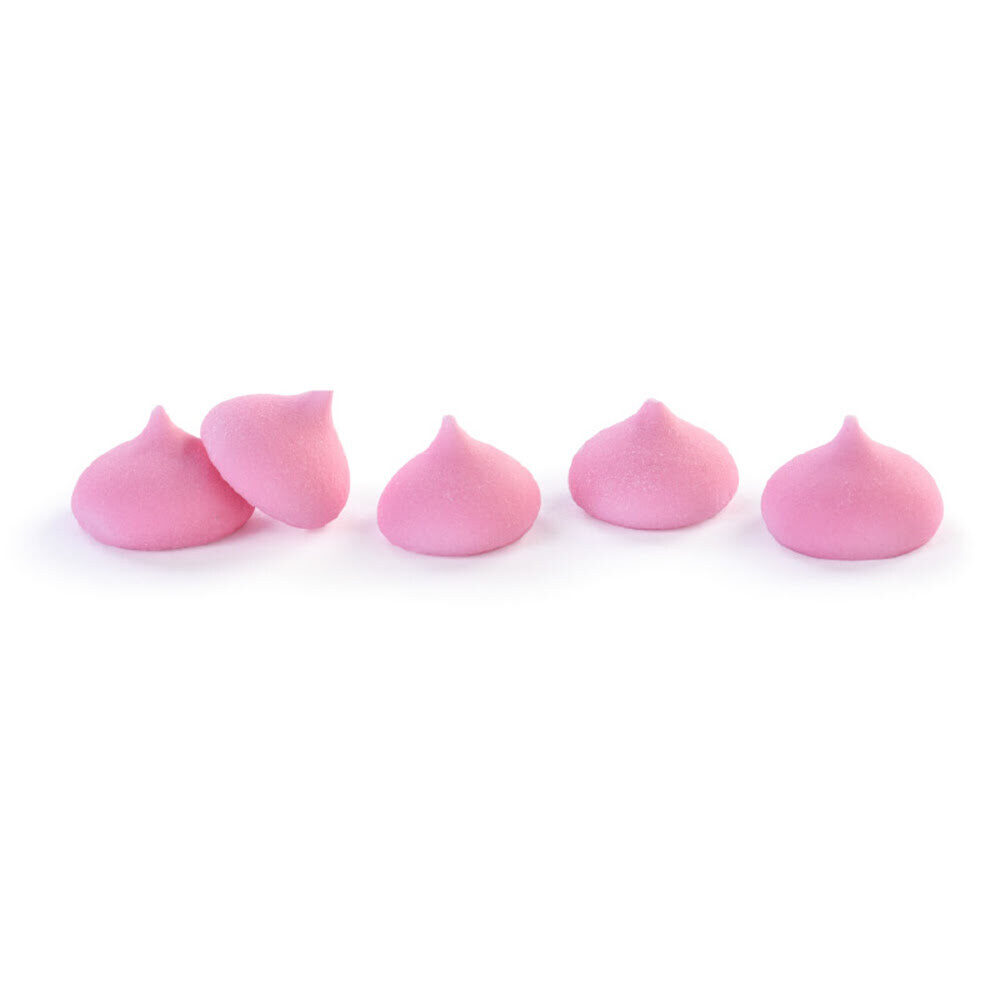 X2KG MERINGUE BUTTONS MEDIUM PINK D.1CM SUGAR 57020