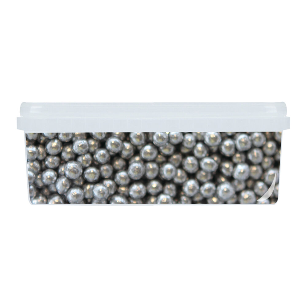 X 1000GR. SILVER BEADS 6MM. 57293%