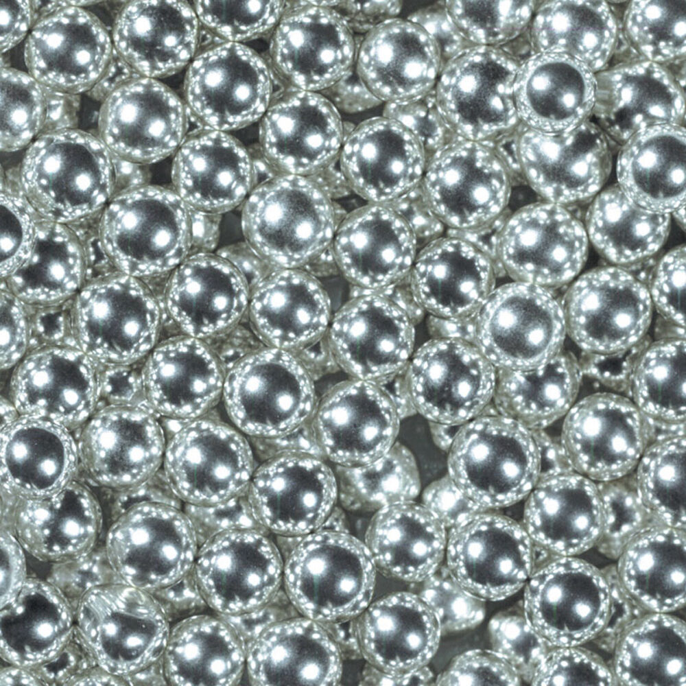 C/  10KG. PERLES ARGENT 6MM.57324%