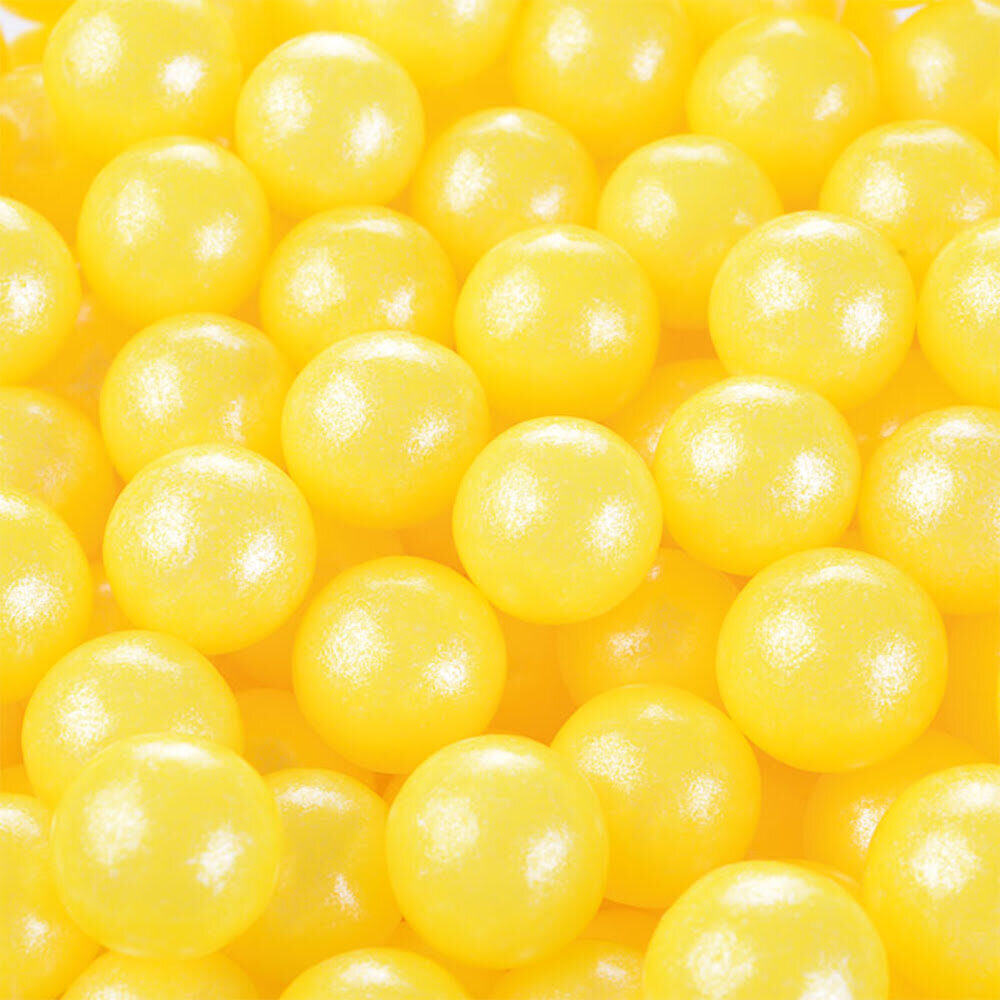 X800G SOFT PEARLS BIG YELLOW D.1CM SUGAR 57429