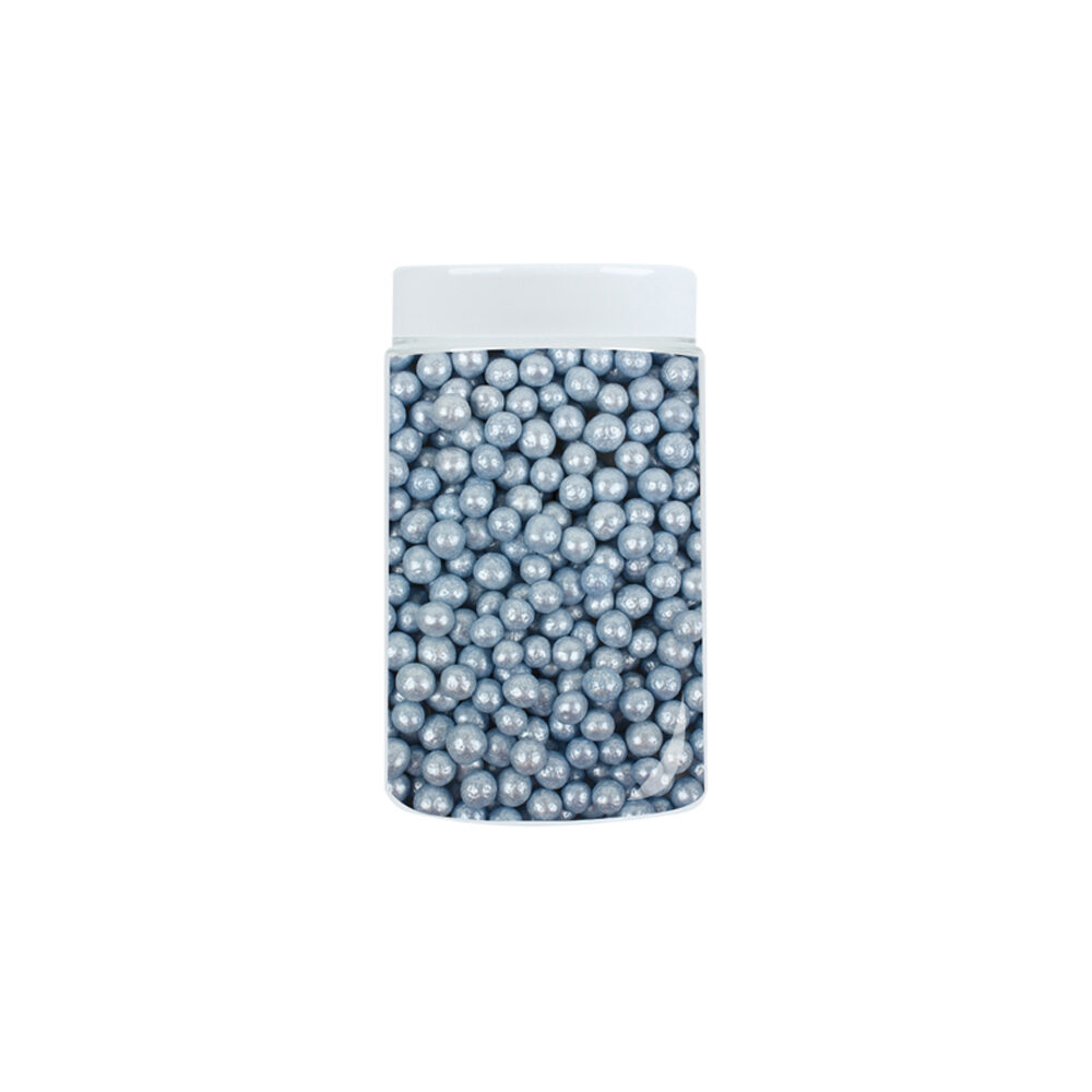 X 400GR SUGAR PEARLS BLUE 57505