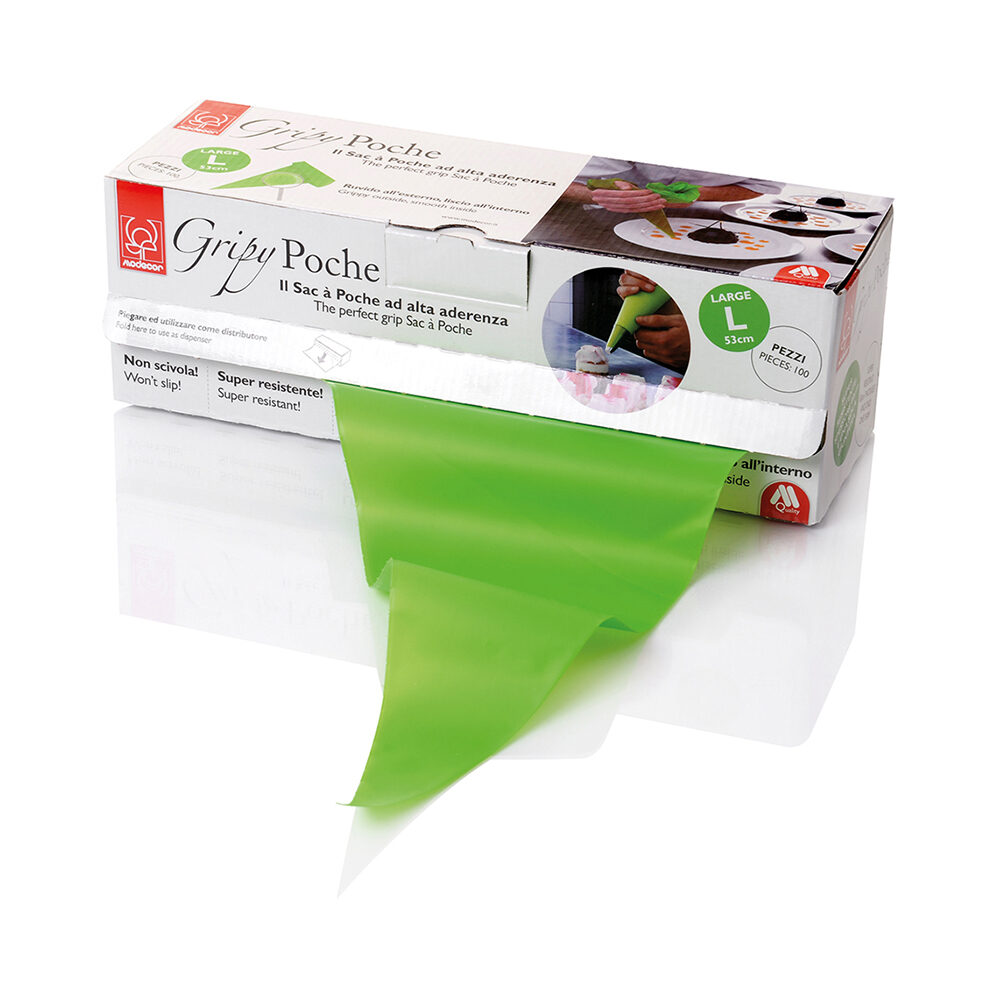 C/100PC. PIPING BAGS DISPOSABLE GREEN 1059905
