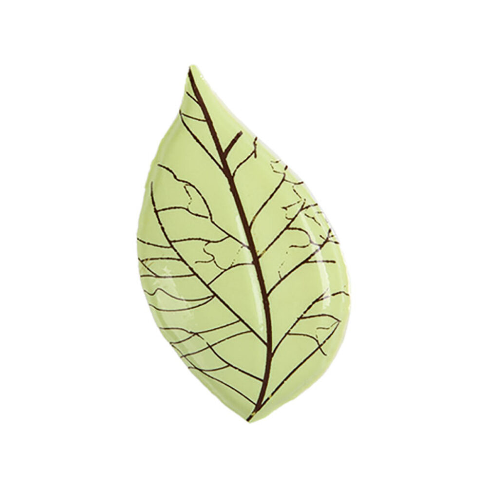 C/120PC. GREEN CHOCOLATE LEAVES        61014