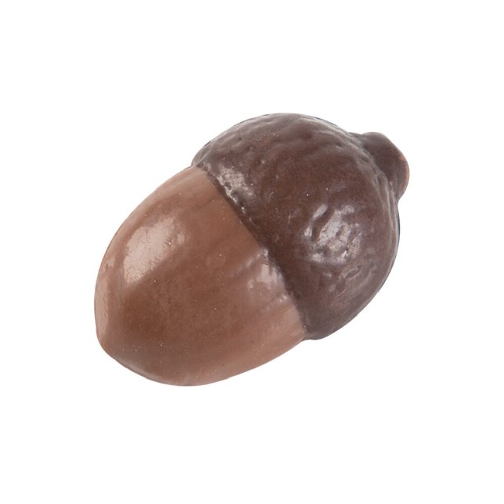 X96PC ACORN 3,8X2,4CM CHOCOLATE 61173