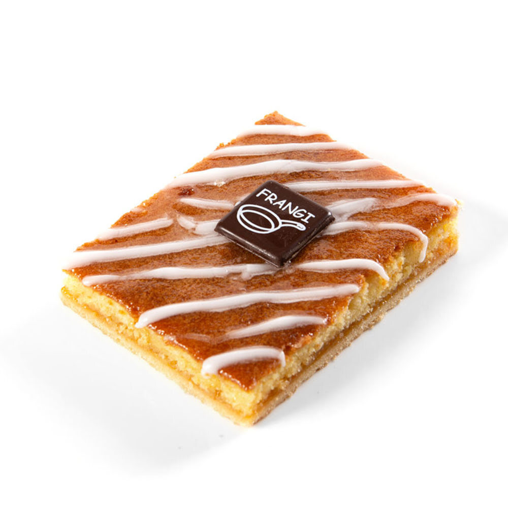 X175PC PLATE FRANGI'PAN' 3X3CM CHOCOLATE 64221