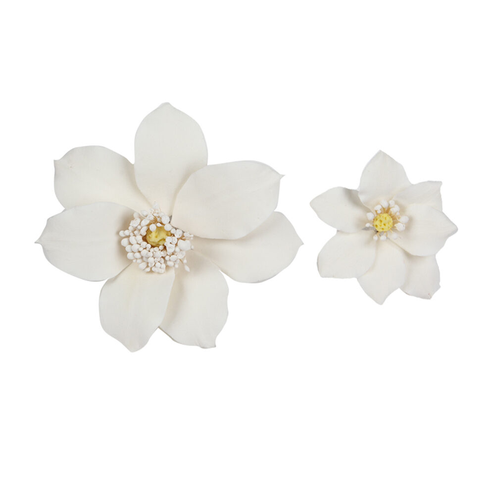 C/16 PC.WHITE FLOWER ASSORTMENT DRAGANT 66005