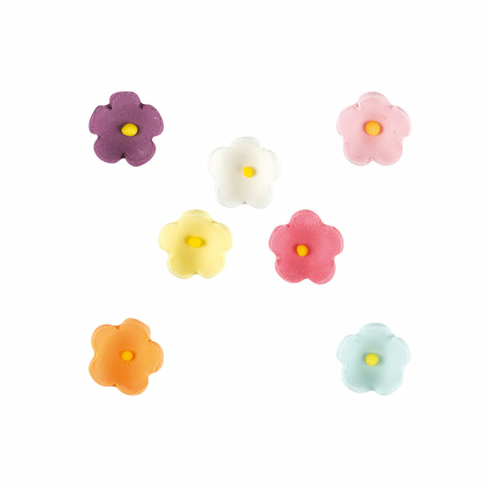 X400PC ASSORTMENT OF LITTLE FLOWERS D1CM DRAGANT 66067