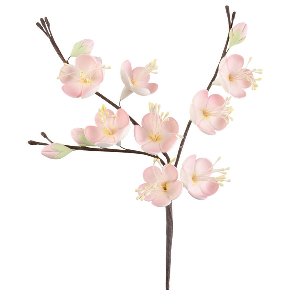 X6PC BOUQUET CHERRY BLOSSOM H23 X 16CM DRAGANT 66072