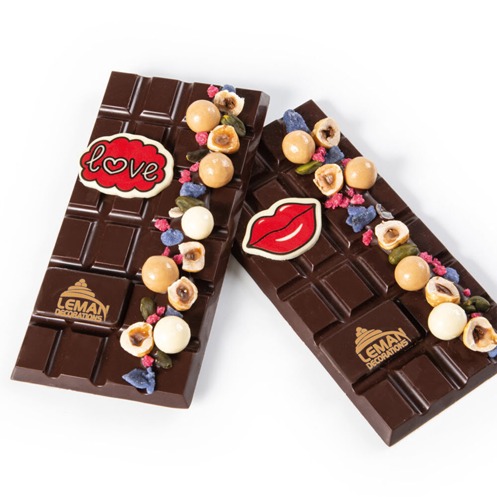 X120PC ASSORTIMENT FIGURES VALENTIN D.3,5CM CHOCOLAT 68353