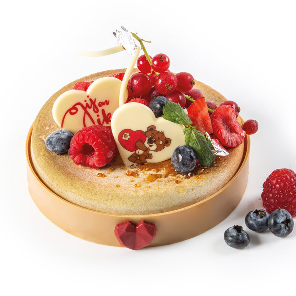 X75ST ASSORTIMENT HART MET BEERTJE L5 X 4,6CM WITTE CHOCOLAD