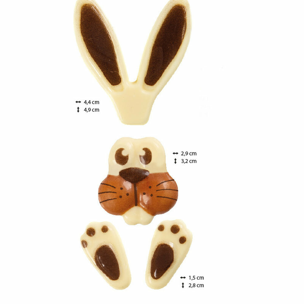 30 SETS LITTLE RABBIT CHOC