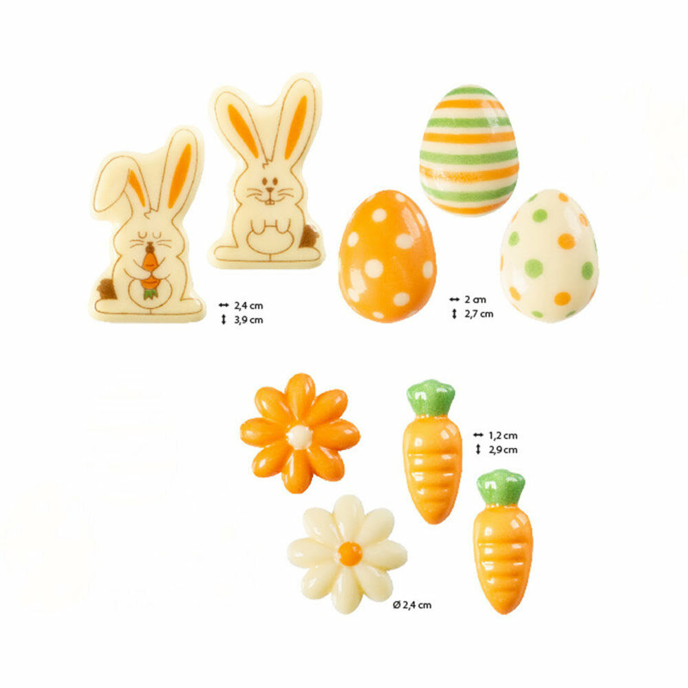 X180PC/ 20SETS EASTER CHOCOLATE 69136