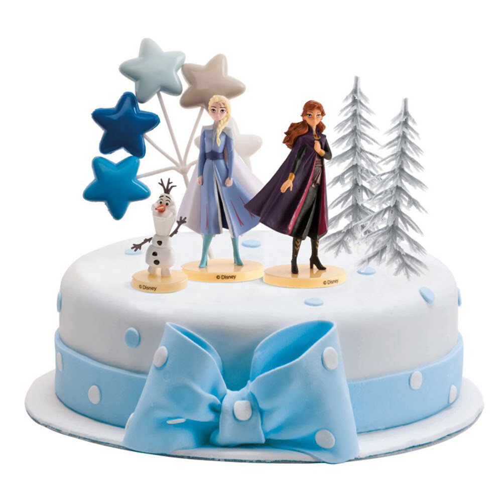 X9ST FIGUURTJES FROZEN II H4,5-9CM PLASTIEK 70581