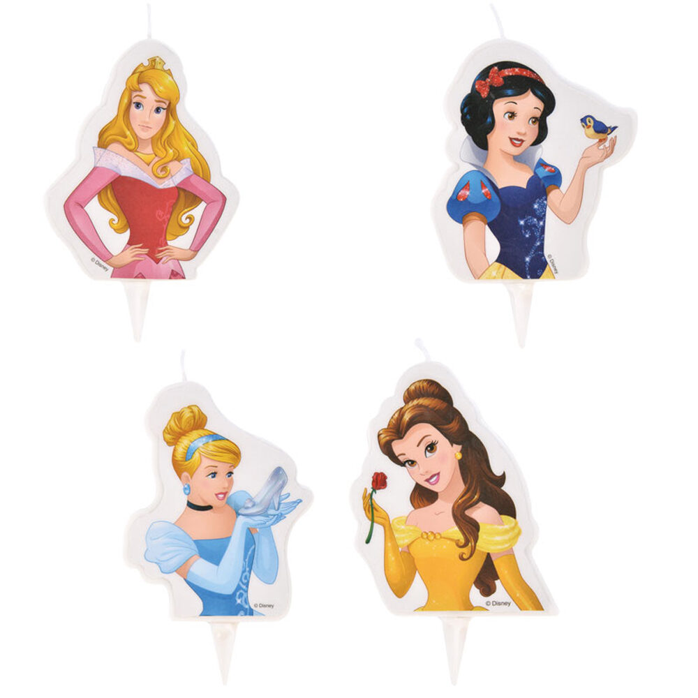 C/12PC CANDLE PRINCESSES H7,5CM 72024