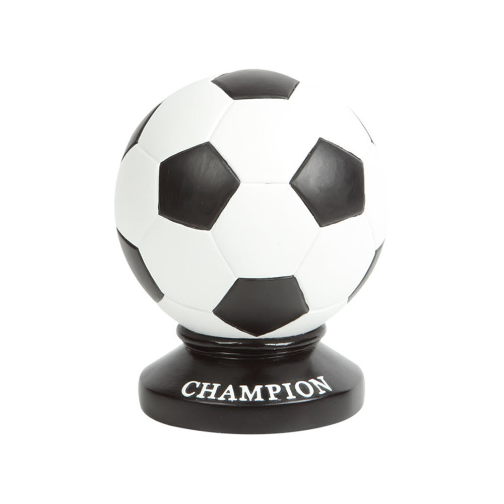 X6PC KIT TIRELIRE FOOTBALL L11 X 16CM RESINE 80315
