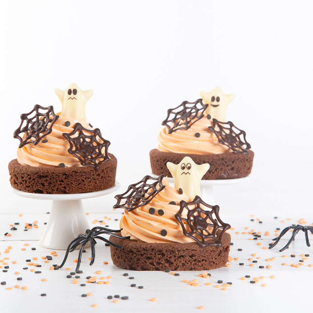 X48ST ASS.SPOOK 3D L2,4X3,8CM WITTE CHOCOLADE 91114