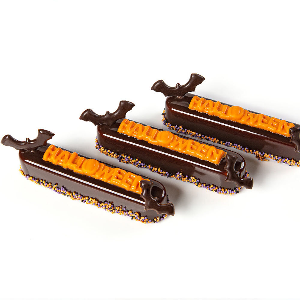 X150PC ASSORTIMENT CHAUVES-SOURIS 5X2,5CM/3,9X2CM CHOCOLAT