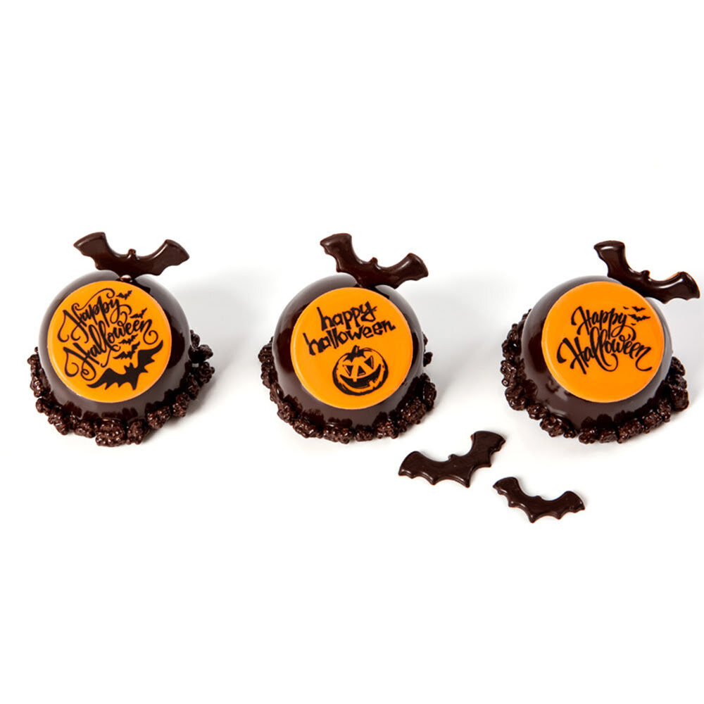 X150PC ASSORTIMENT CHAUVES-SOURIS 5X2,5CM/3,9X2CM CHOCOLAT