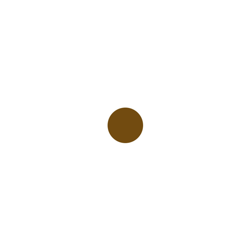X400ST CHOC ZEGEL ROND 2 CM BLANCO