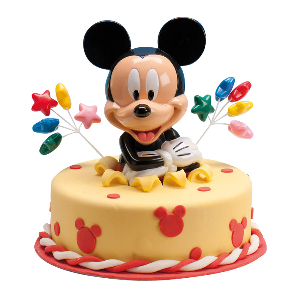 X1ST  SPAARPOT MICKEY MOUSE 14X14XH19,9CM PLASTIEK 95120