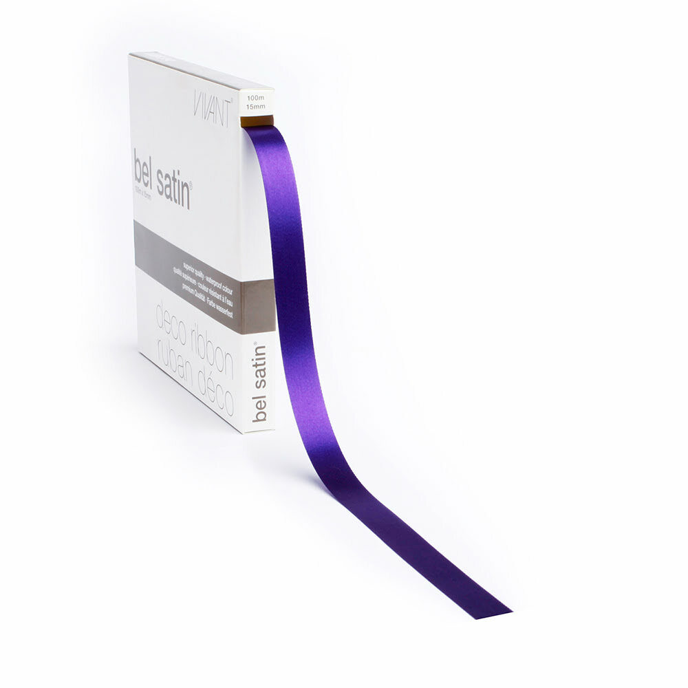 RIBBON BELSATIN/COL.35/PURPLE15MM_