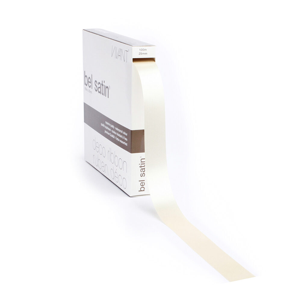 LINT BELSATIN/COL.72/BEIGE   25MM_