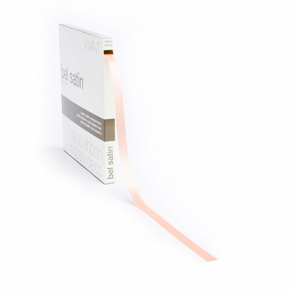 RIBBON BELSATIN/COL54  SALMON10MM_
