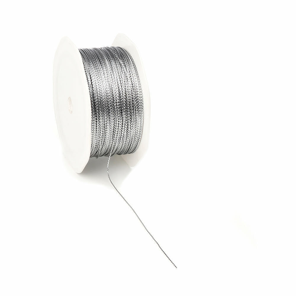 XLINT GLOSS CORD ZILVER 1MM COL 01