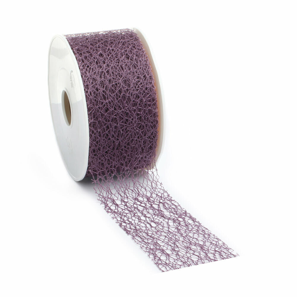 RUBAN CRISPY FILET COL 32 MAUVE     50MM