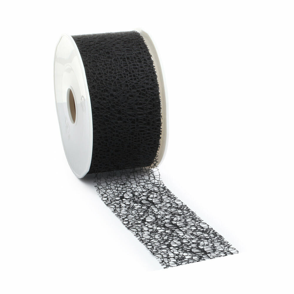 RUBAN CRISPY / BLACK         50MM_