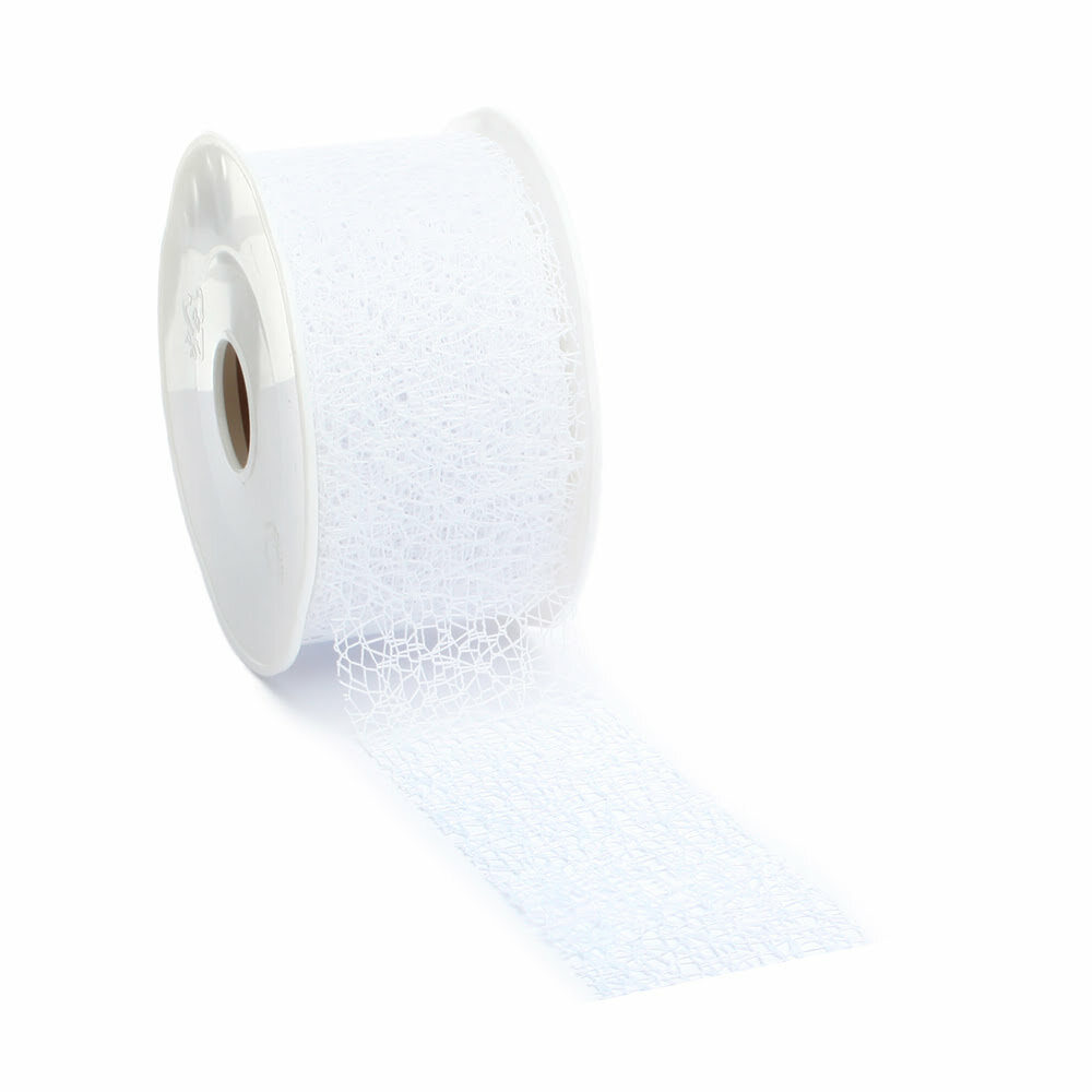 LINT CRISPY NET COL 00 WIT       50MM