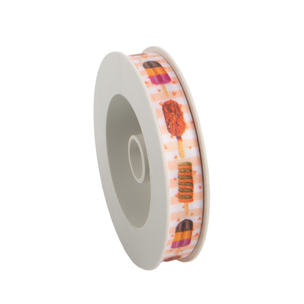 X1PC RIBBON ICE CREAM 15MM 15M