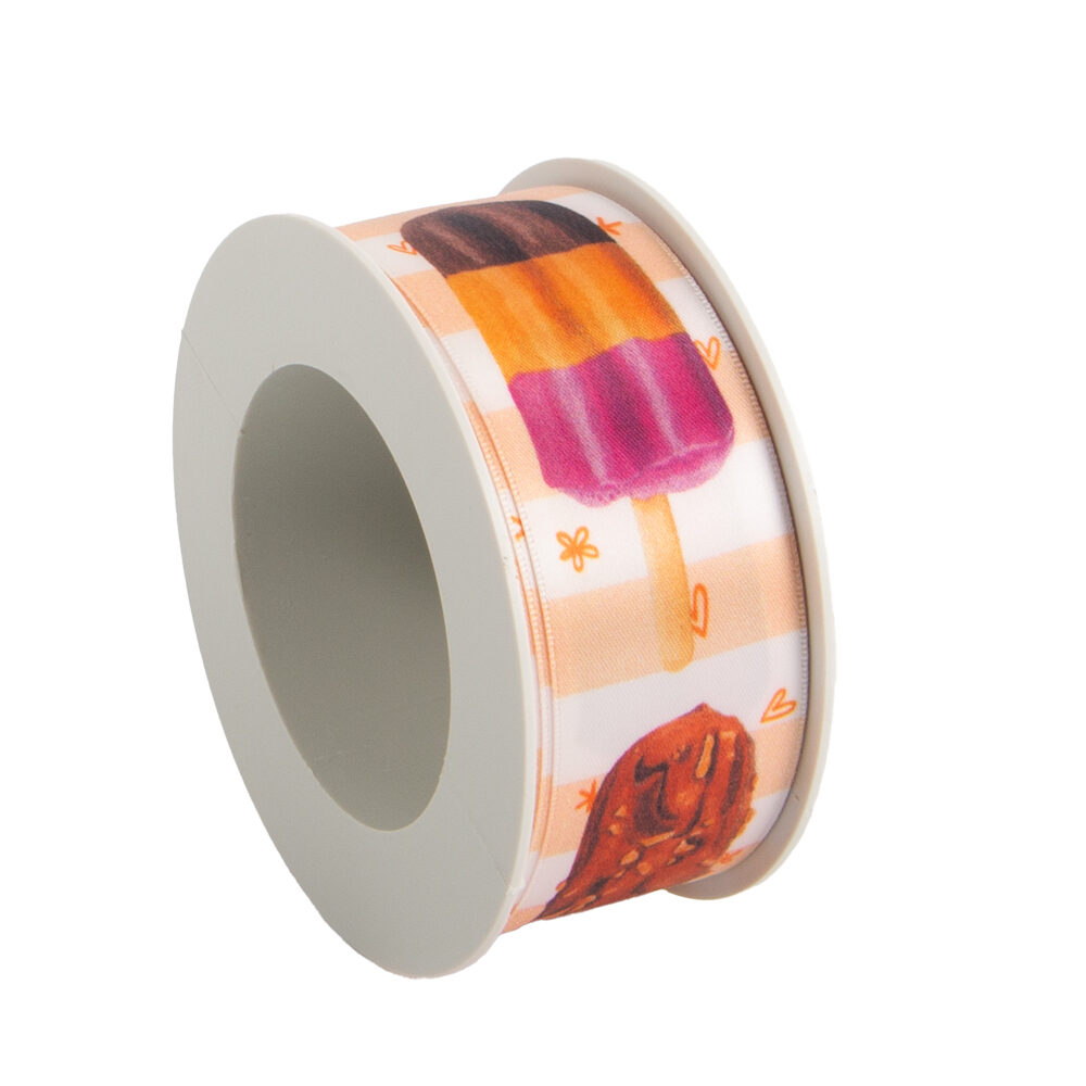 X1PC RIBBON ICE CREAM 38MM 15M